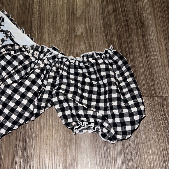 Aerie gingham one piece - Picture 4 of 6